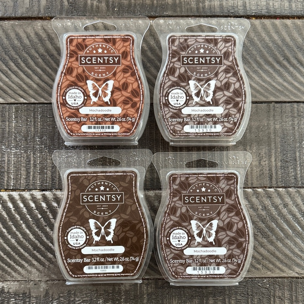 Scentsy Mocha Doodle Wax Bar - Rich Brown (4)